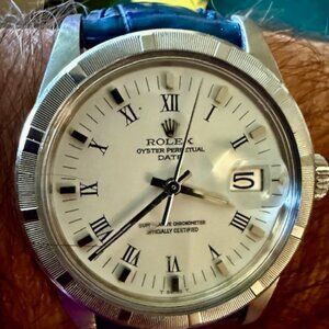 Mens Rolex Oyster Perpetual Date Ref 1501Vintage Automatic 1970s Swiss-Excellent